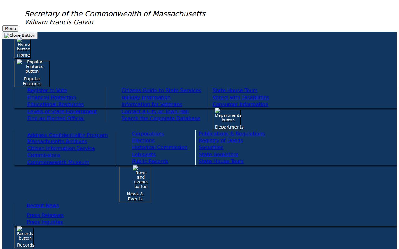 Gloucester resident lookup Massachusetts voter registration search form